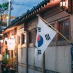 korean-flag-hanging-outside-a-house-2849042