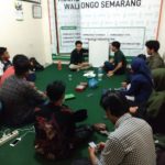 Penulis saat memantik diskusi mengenai pentingnya partisipasi politik kaum muda