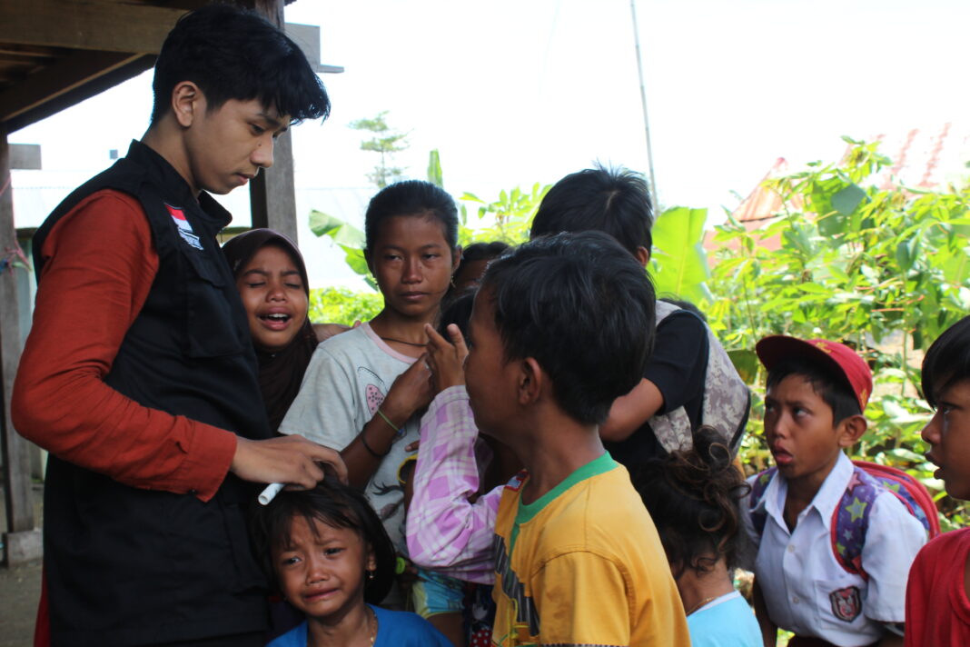 Anak-anak di Bulu'rinring Menangis