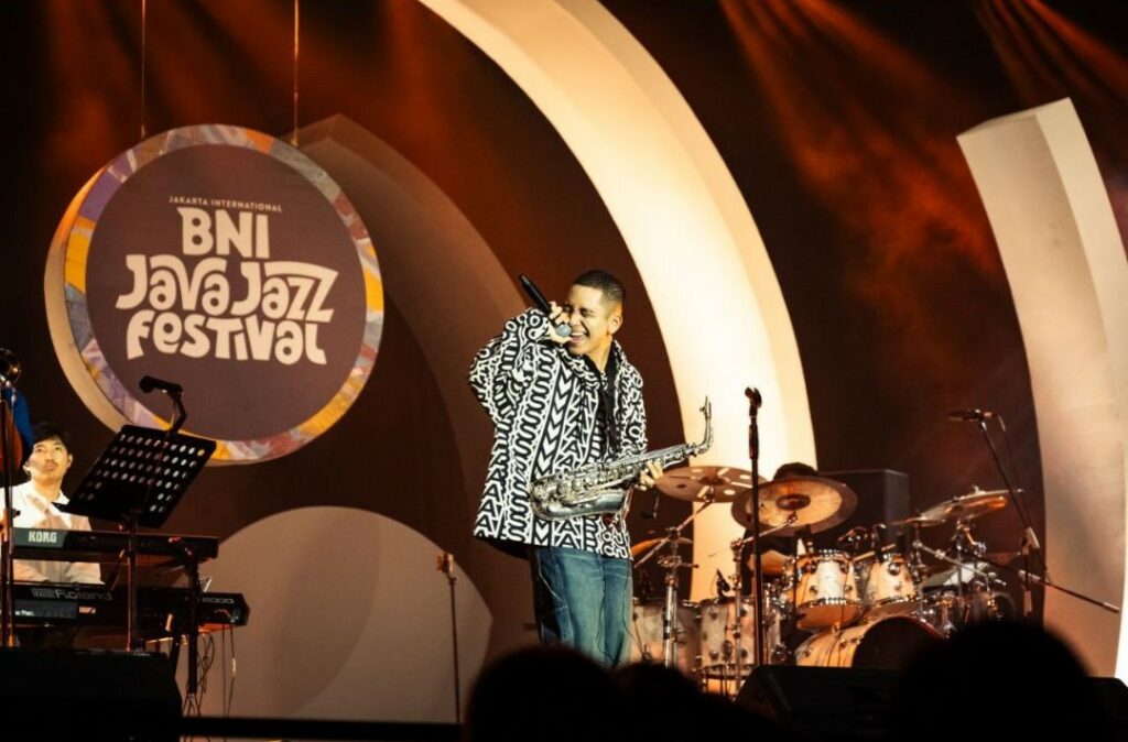 Penampilan Rafi Sudriman di Java Jazz Festival 2024 hari ketiga, Minggu (26/5/2024)